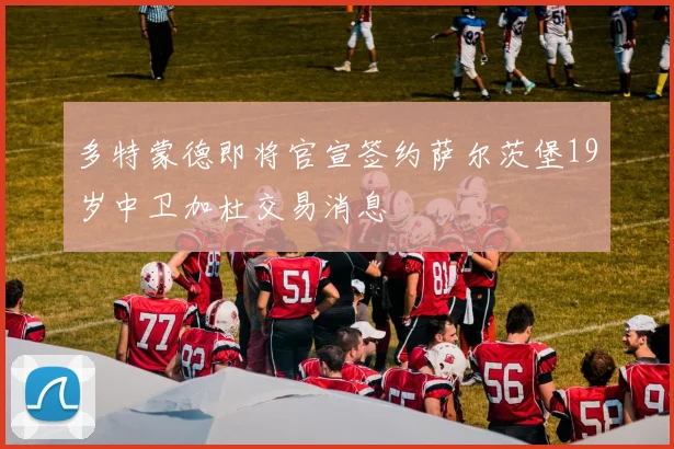多特蒙德即将官宣签约萨尔茨堡19岁中卫加杜交易消息